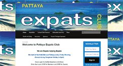 Desktop Screenshot of pattayaexpatsclub.info